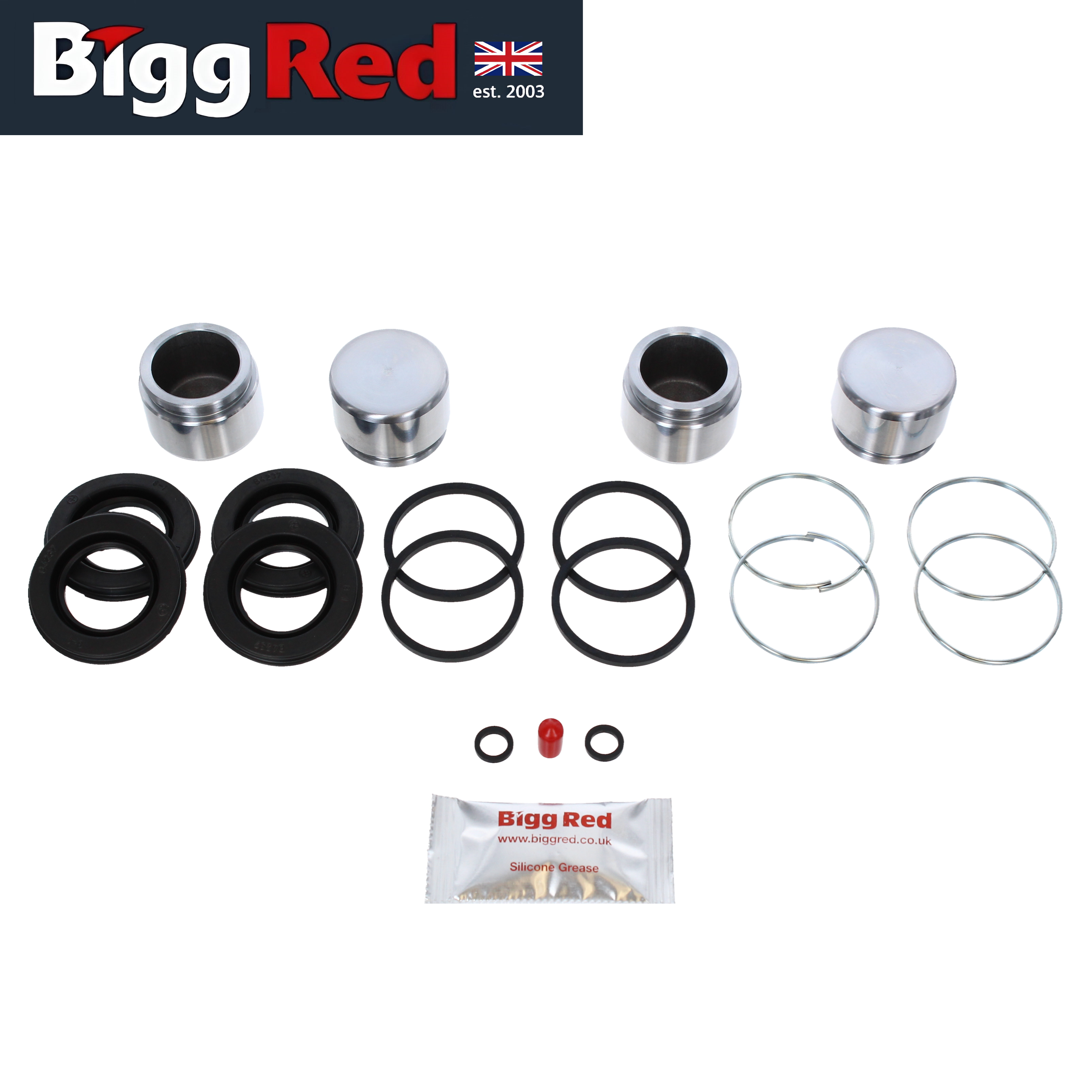 for NISSAN 300 ZX Z32 Front Brake Caliper Rebuild Repair Kit